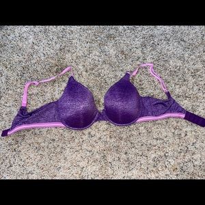 Beautiful purple bra